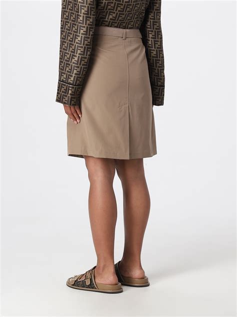gonna fendi corta donna